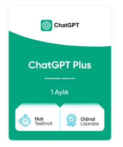 ChatGPT Plus – 1 Aylık